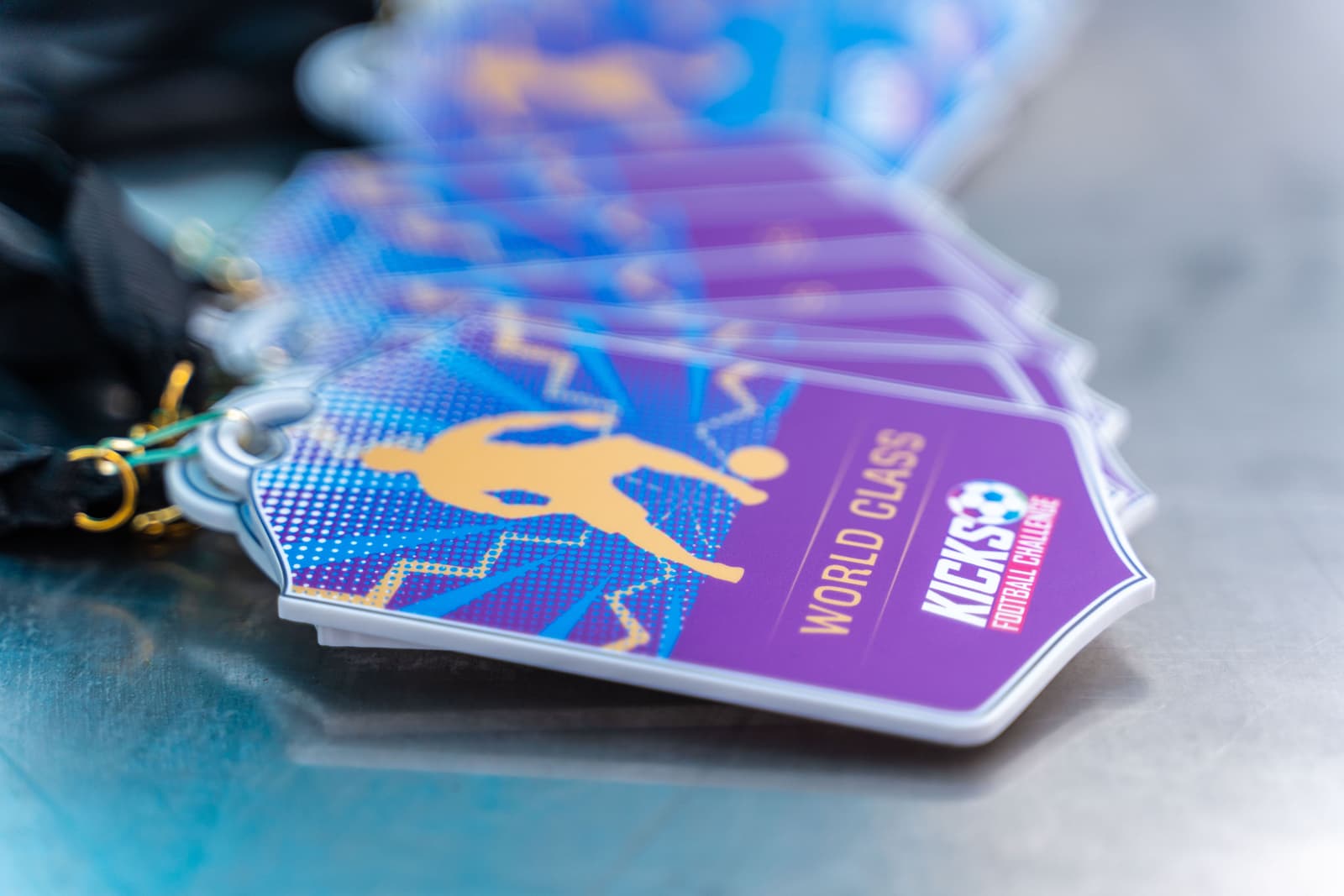 Medal ceremony at KICKS